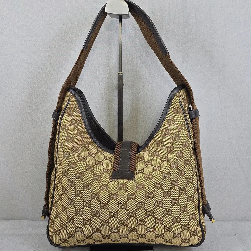 ✨️GUCCI GG Canvas Jackie Hobo Bag - Picture 5 of 16